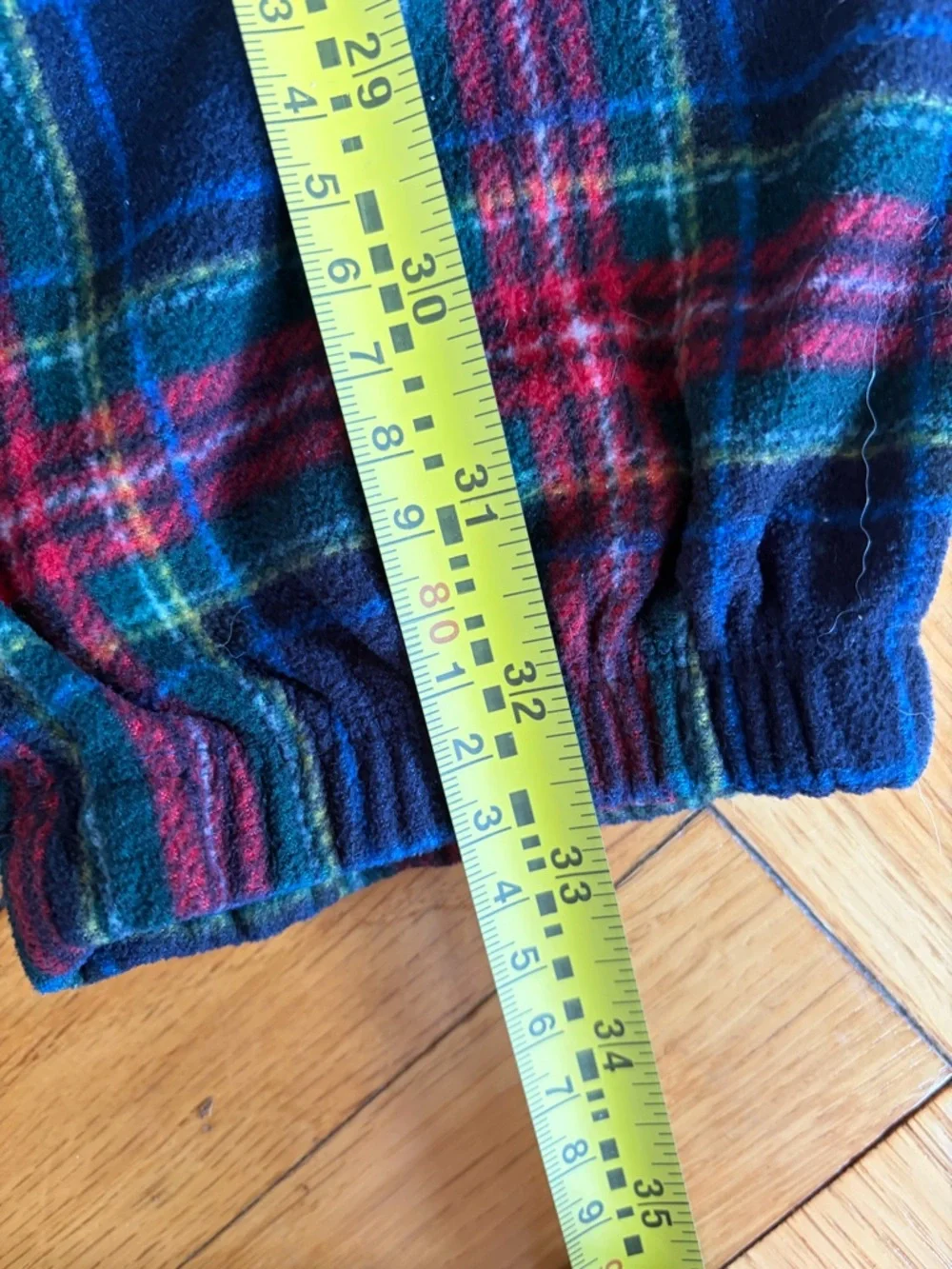 GAP Kids Sz. 12 Plaid Pajama Set - Blue & Red, Green. Unisex. Cabincore. Tartan